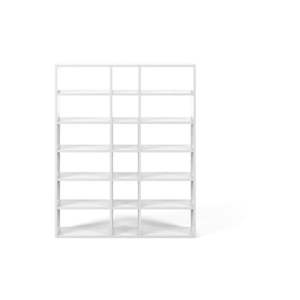 Biela knižnica 182x224 cm Pombal – TemaHome vyobraziť