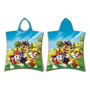 Bavlnené detské pončo veľkosť 3-8 rokov Paw Patrol – Jerry Fabrics vyobraziť