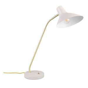 Stolová lampa s ohýbateľnou konštrukciou v zlatej farbe/slonovinová (výška 54 cm) Traveller – Trio vyobraziť