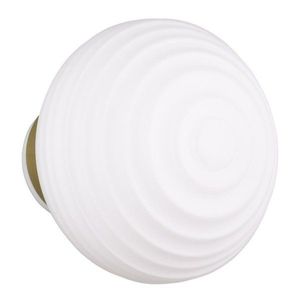 Biele sklenené LED nástenné svietidlo na USB ø 15, 5 cm Earl – Reality vyobraziť