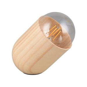 Béžová stolová lampa (výška 13, 5 cm) Nara – Reality vyobraziť