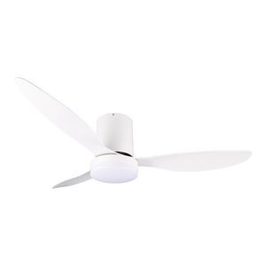 Matne biele LED stropné svietidlo ø 132 cm Göteborg – Reality vyobraziť