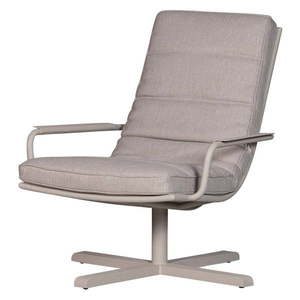 Sivobéžové kovové/polstrované záhradné kreslo Coosa – WOOOD vyobraziť