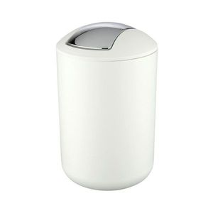 Biely odpadkový kôš Wenko Brasil, 6, 5 l vyobraziť