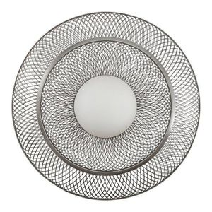 Oceľové nástenné svietidlo v striebornej farbe ø 45 cm Faraday Up – UMAGE vyobraziť