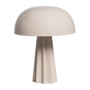 Krémová kovová stolová lampa (výška 29 cm) Virel – WOOOD vyobraziť