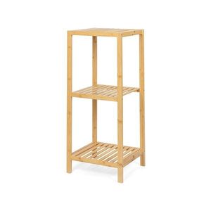 Bambusový kúpeľňový regál v prírodnej farbe 37x83 cm Skaren – Bonami Essentials vyobraziť