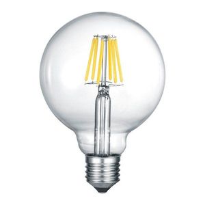 Teplá biela LED/filamentová žiarovka E27, 7 W Globe – Trio vyobraziť