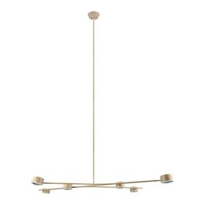 Béžové kovové závesné svietidlo Coda – Trio Select vyobraziť