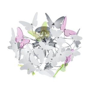 Detské svietidlo s plastovým tienidlom ø 45 cm Butterfly – Reality vyobraziť