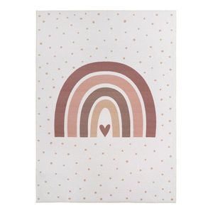 Krémovobiely prateľný detský koberec 160x230 cm Coco 1132 – Ayyildiz Carpets vyobraziť