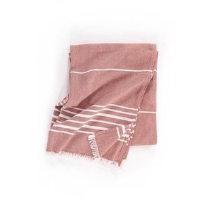 Bavlnená deka v terakotovej farbe 150x200 cm Solene – Tiseco Home Studio vyobraziť