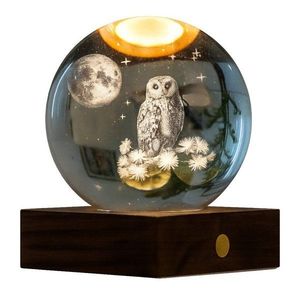 Prenosná svetelná dekorácia na USB ø 8 cm Amber – Gingko vyobraziť