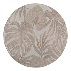 Béžový okrúhly vnútorný a vonkajší koberec ø 160 cm Desert 1302 – Ayyildiz Carpets vyobraziť