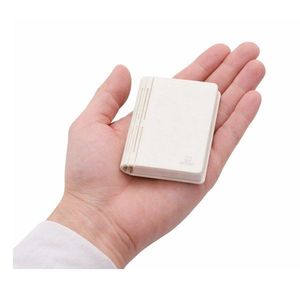 Biela prenosná svetelná dekorácia na USB BookLight – Gingko vyobraziť