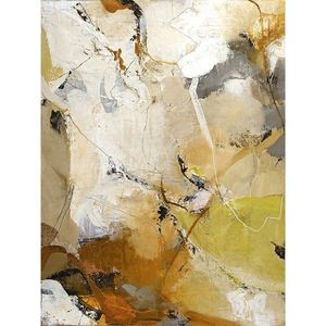 Tlačený/s ručne maľovanými prvkami obraz na plátne 90x118 cm Everlast – Malerifabrikken vyobraziť