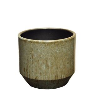 Keramický ručne vyrobený obal na kvetináč ø 16 cm Hazel – Ego Dekor vyobraziť