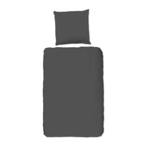 Sivé bavlnené obliečky na jednolôžko Good Morning Universal, 140 x 220 cm vyobraziť