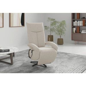 Sit & More RELAXAČNÉ KRESLO, textil, krémová vyobraziť