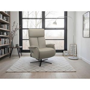 Sit & More RELAXAČNÉ KRESLO, koža, sivá vyobraziť