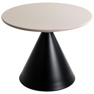 PRÍRUČNÝ STOLÍK, čierna, svetlosivá vyobraziť