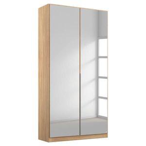 Rauch Möbel SKRIŇA S OTOČNÝMI DVERAMI, strieborná, dub sonoma, 91/229/54 cm vyobraziť