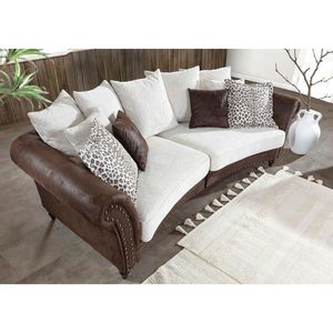 Landscape MEGA POHOVKA, textil, tmavohnedá, béžová vyobraziť