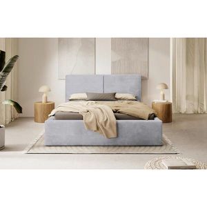 P & B ČALÚNENÁ POSTEĽ, 140/200 cm, svetlosivá vyobraziť