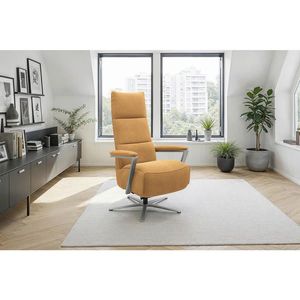 Sit & More RELAXAČNÉ KRESLO, textil, horčicovožltá vyobraziť