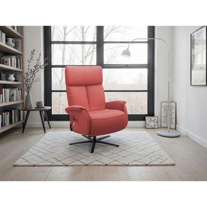 Sit & More RELAXAČNÉ KRESLO, koža, červená vyobraziť