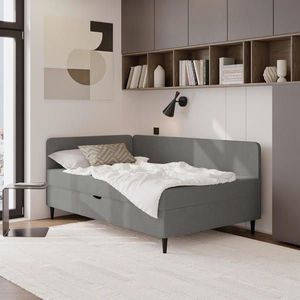 MID.YOU AMERICKÁ POSTEĽ, 120/200 cm, grafitová vyobraziť