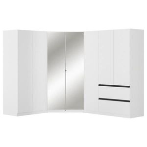 Rauch Möbel ROHOVÁ ŠATNÍKOVÁ SKRIŇA, biela, 208/197/253 cm vyobraziť