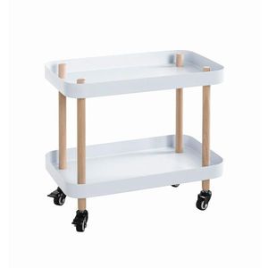 SERVÍROVACÍ VOZÍK, prírodná farba, biela, farba buka, 50/30/47 cm vyobraziť