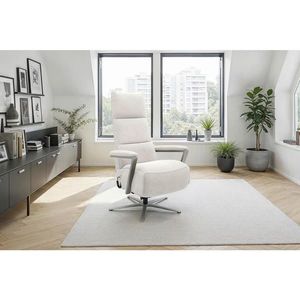 Sit & More RELAXAČNÉ KRESLO, textil, krémová vyobraziť