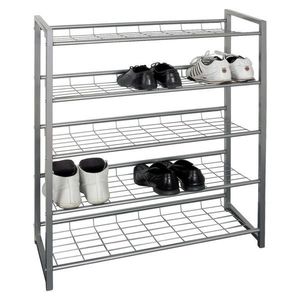 Carryhome REGÁL NA TOPÁNKY, hliníková, 80/106/30 cm vyobraziť