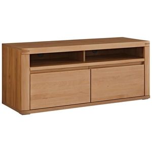 Voleo NÍZKA KOMODA, jadrový buk, jadrový buk, 134/57/50 cm vyobraziť