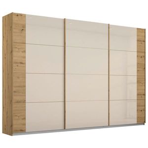 Rauch Möbel ŠAT. SKRIŇA S POSUV. DVERAMI, šampanská, dub artisan, 271/210/62 cm vyobraziť