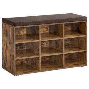 MID.YOU LAVICA NA TOPÁNKY, tmavohnedá, 78, 5/48/30, 3 cm vyobraziť