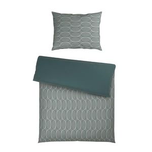 Novel OBOJSTRANNÁ POSTEĽNÁ BIELIZEŇ, satén, zelená, 140/200 cm vyobraziť