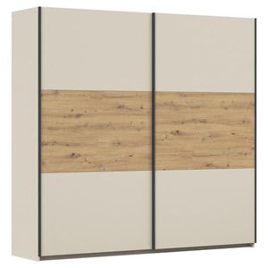 Rauch Möbel ŠAT. SKRIŇA S POSUV. DVERAMI, šampanská, dub artisan, 218/210/59 cm vyobraziť