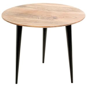 PRÍRUČNÝ STOLÍK, akácia, čierna, farba akácie vyobraziť