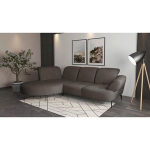 Sit & More ROHOVÁ SEDAČKA, textil, bahenná hnedá vyobraziť