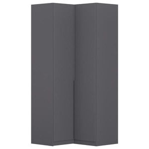 Rauch Möbel ROHOVÁ ŠATNÍKOVÁ SKRIŇA, sivá, 100/229/102 cm vyobraziť