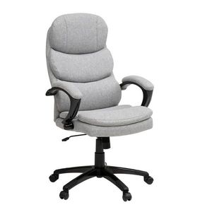 MID.YOU KANCELÁRSKE KRESLO, tkaná textília, sivá, čierna vyobraziť