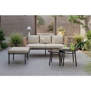 Ambia Garden TERASOVÁ SEDACIA SÚPRAVA kov, plast, sklo vyobraziť