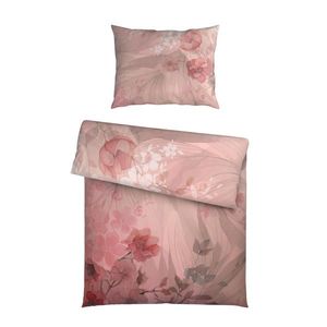Novel POSTEĽNÁ BIELIZEŇ, satén, svetloružová, 140/200 cm vyobraziť
