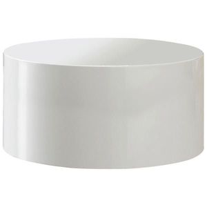 Livetastic KONFERENČNÝ STOLÍK, biela s vysokým leskom, kompozitné drevo, 60/30 cm vyobraziť