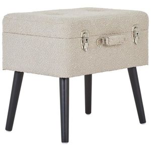 Xora TABURETKA, drevo, textil, kompozitné drevo, 50/46/35 cm vyobraziť