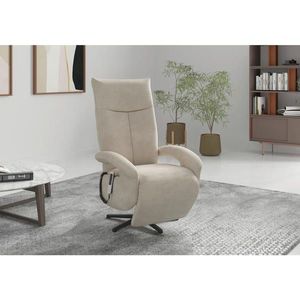 Sit & More RELAXAČNÉ KRESLO, textil, piesková vyobraziť