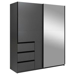 P & B SKRIŇA S POSUVNÝMI DVERAMI, grafitová, 175/210/61, 5 cm vyobraziť